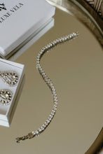 Load image into Gallery viewer, Farrah -Tennis Bracelet, Sterling Silver, 3mm
