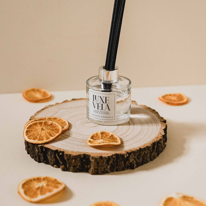 Lime Basil Mandarin Reed Diffuser